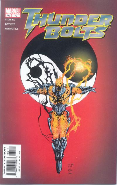 Cover for Thunderbolts (Marvel, 1997 series) #72