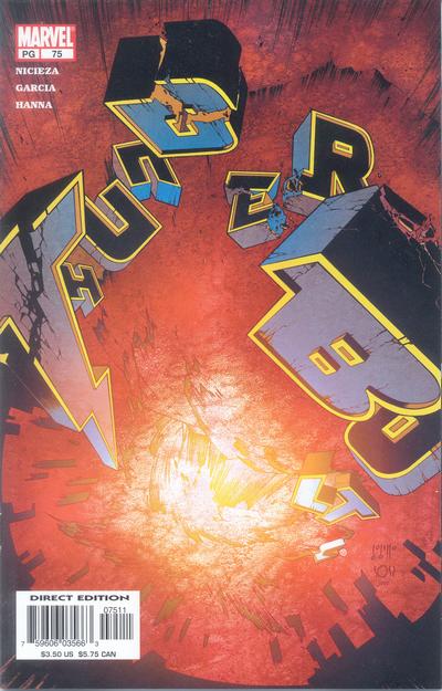 Cover for Thunderbolts (Marvel, 1997 series) #75