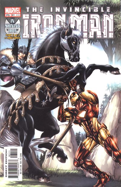 Cover for Iron Man (Marvel, 1998 series) #61 (406) [Direct Edition]