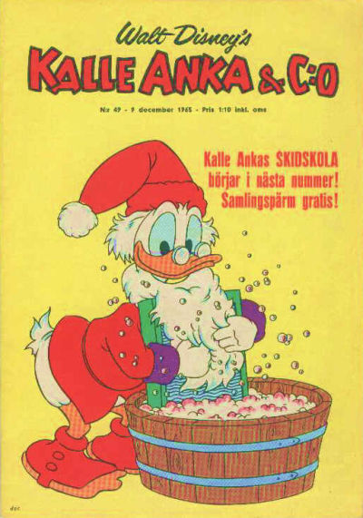 Cover for Kalle Anka & C:o (Hemmets Journal, 1957 series) #49/1965