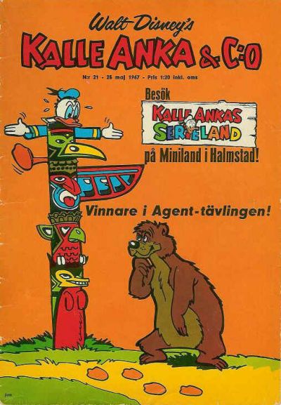 Cover for Kalle Anka & C:o (Hemmets Journal, 1957 series) #21/1967