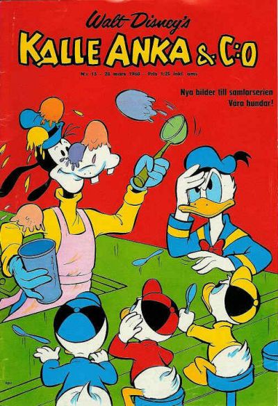 Cover for Kalle Anka & C:o (Hemmets Journal, 1957 series) #13/1968