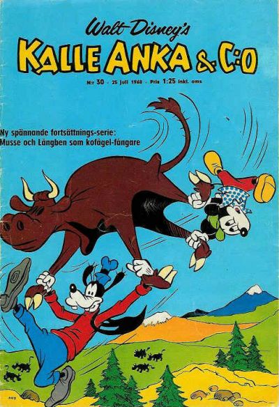 Cover for Kalle Anka & C:o (Hemmets Journal, 1957 series) #30/1968