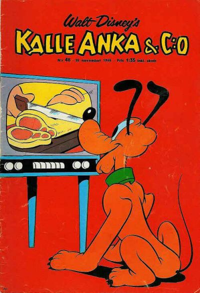 Cover for Kalle Anka & C:o (Hemmets Journal, 1957 series) #48/1968