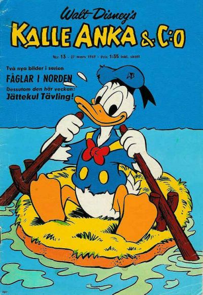 Cover for Kalle Anka & C:o (Hemmets Journal, 1957 series) #13/1969