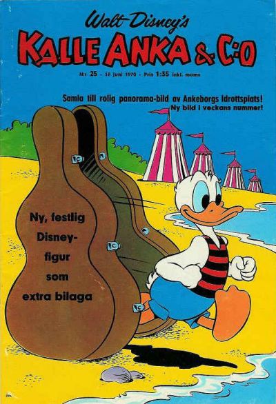 Cover for Kalle Anka & C:o (Hemmets Journal, 1957 series) #25/1970