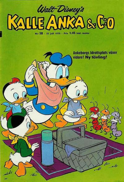 Cover for Kalle Anka & C:o (Hemmets Journal, 1957 series) #30/1970