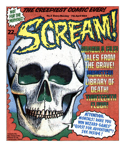 Cover for Scream! (IPC, 1984 series) #3