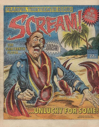 Cover for Scream! (IPC, 1984 series) #13