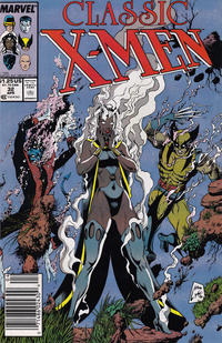 Cover for Classic X-Men (Marvel, 1986 series) #32 [Mark Jewelers]