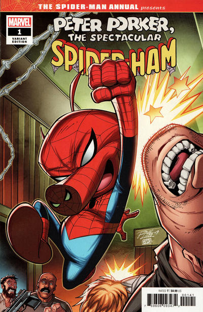 Cover for Spider-Man Annual (Marvel, 2019 series) #1 [Variant Edition - Ron Lim Cover]