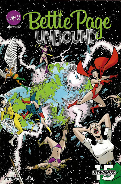 Cover for Bettie Page: Unbound (Dynamite Entertainment, 2019 series) #2 [Cover B Scott Chantler]