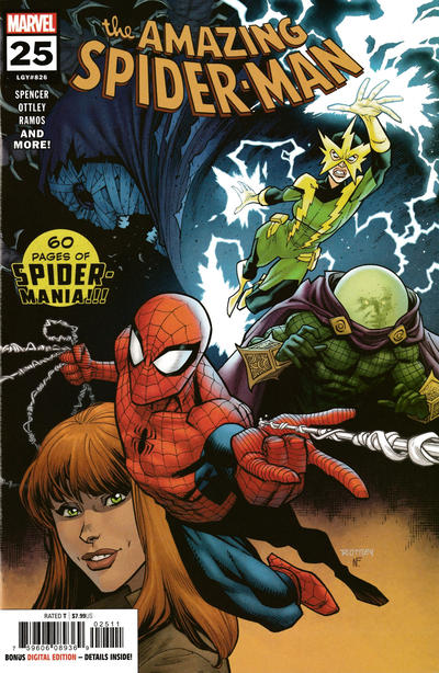 Cover for Amazing Spider-Man (Marvel, 2018 series) #25 (826) [Variant Edition - Ryan Stegman Cover]