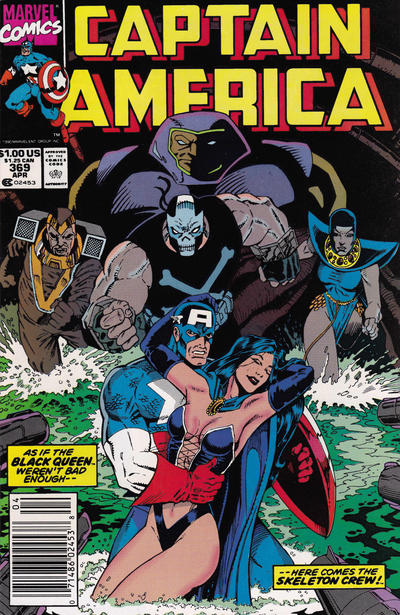 Cover for Captain America (Marvel, 1968 series) #369 [Mark Jewelers]