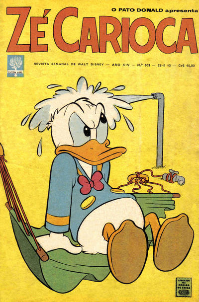 Cover for Zé Carioca (Editora Abril, 1961 series) #603