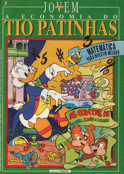 Cover for A Economia do Tio Patinhas (Edições Jornal Expresso, 1994 series) #3