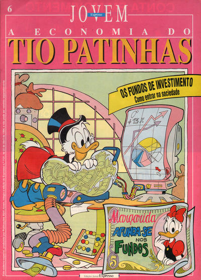 Cover for A Economia do Tio Patinhas (Edições Jornal Expresso, 1994 series) #6