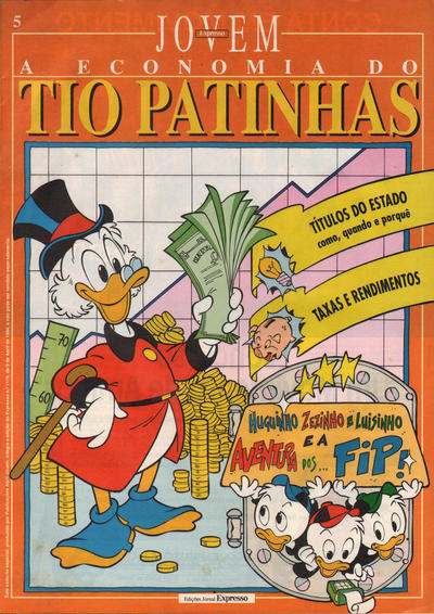 Cover for A Economia do Tio Patinhas (Edições Jornal Expresso, 1994 series) #5