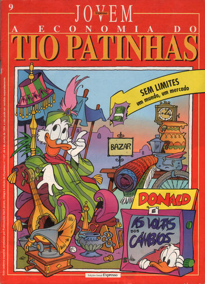 Cover for A Economia do Tio Patinhas (Edições Jornal Expresso, 1994 series) #9