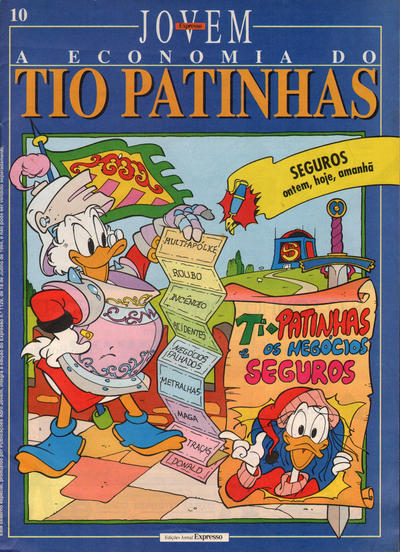 Cover for A Economia do Tio Patinhas (Edições Jornal Expresso, 1994 series) #10