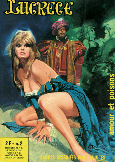 Cover for Lucrece (Elvifrance, 1972 series) #2