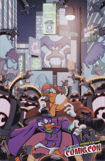 Cover for Darkwing Duck (Boom! Studios, 2010 series) #1 [New York Comic Con Times Square Variant]