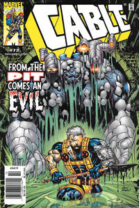 Cover for Cable (Marvel, 1993 series) #72 [Newsstand]