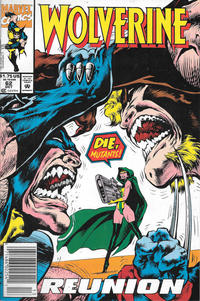 Cover Thumbnail for Wolverine (Marvel, 1988 series) #62 [Newsstand]