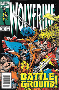 Cover for Wolverine (Marvel, 1988 series) #68 [Newsstand]