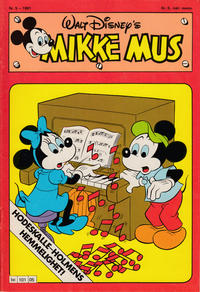 Cover Thumbnail for Mikke Mus (Hjemmet / Egmont, 1980 series) #5/1981