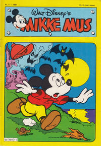 Cover Thumbnail for Mikke Mus (Hjemmet / Egmont, 1980 series) #11/1981