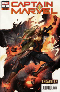 Cover Thumbnail for Captain Marvel (Marvel, 2019 series) #4 (138) [Gerald Parel 'Asgardian' Cover]