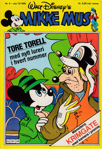 Cover Thumbnail for Mikke Mus (Hjemmet / Egmont, 1980 series) #4/1982