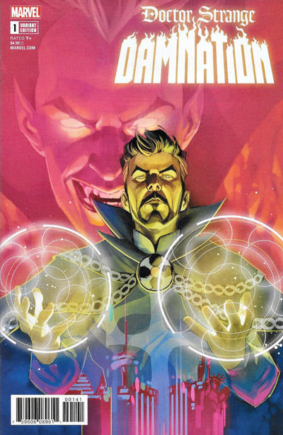 Cover for Doctor Strange Damnation (Marvel, 2018 series) #1 [Phil Noto]