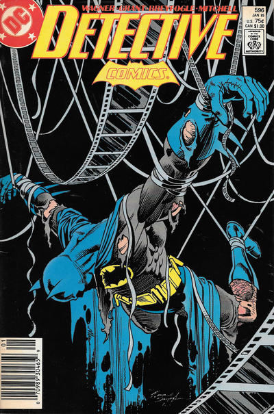 Cover for Detective Comics (DC, 1937 series) #596 [Newsstand]