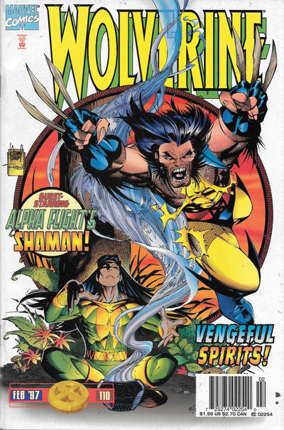 Cover for Wolverine (Marvel, 1988 series) #110 [Newsstand]