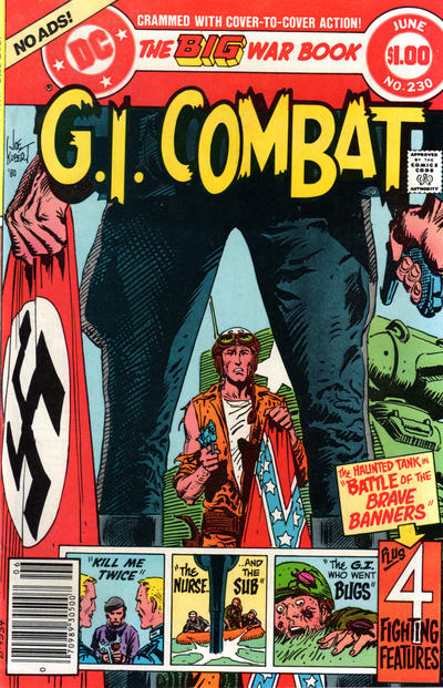 Cover for G.I. Combat (DC, 1957 series) #230 [Newsstand]