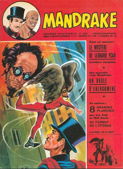 Cover for Mandrake (Éditions des Remparts, 1962 series) #362