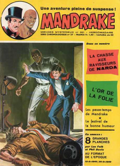 Cover for Mandrake (Éditions des Remparts, 1962 series) #391