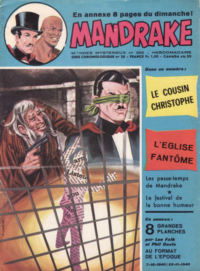 Cover for Mandrake (Éditions des Remparts, 1962 series) #392
