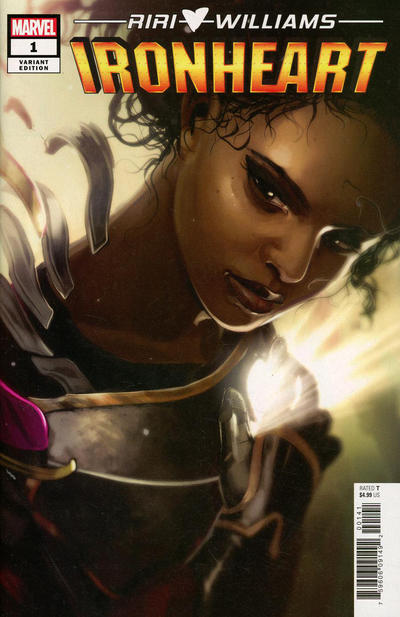 Cover for Ironheart (Marvel, 2019 series) #1 [Stephanie Hans]