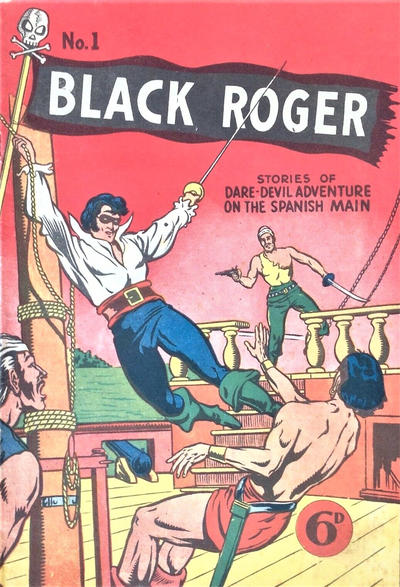 Cover for Black Roger (Young's Merchandising Company, 1952 series) #1 [6d]