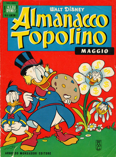 Cover for Almanacco Topolino (Mondadori, 1957 series) #77