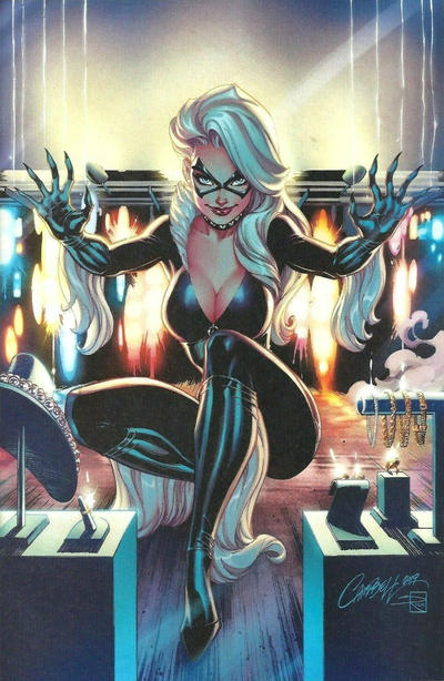 Cover for Black Cat (Marvel, 2019 series) #1 [J. Scott Campbell Virgin Art]