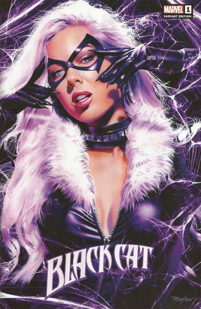 Cover for Black Cat (Marvel, 2019 series) #1 [Mike Mayhew Exclusive]