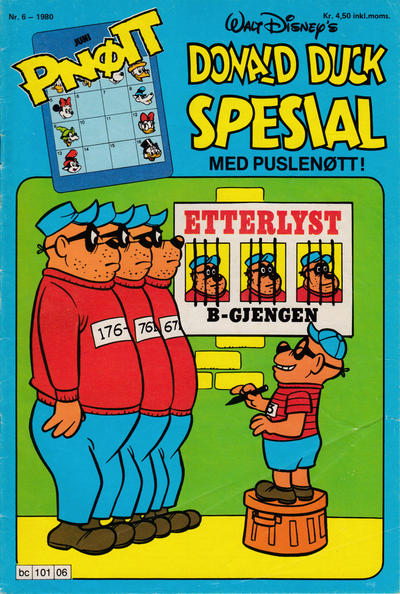 Cover for Donald Duck Spesial (Hjemmet / Egmont, 1976 series) #6/1980