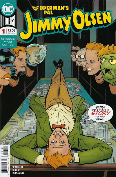 Cover for Superman's Pal Jimmy Olsen (DC, 2019 series) #1