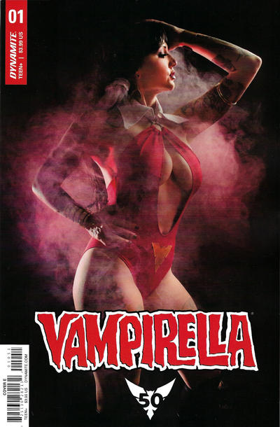 Cover for Vampirella (Dynamite Entertainment, 2019 series) #1 [Cover E Cosplay]