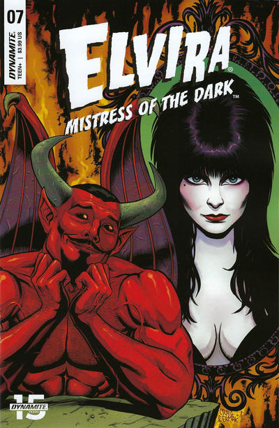 Cover for Elvira Mistress of the Dark (Dynamite Entertainment, 2018 series) #7 [Cover B Craig Cermak]