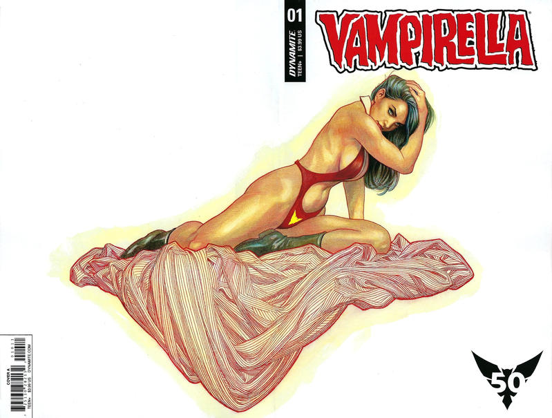 Cover for Vampirella (Dynamite Entertainment, 2019 series) #1 [Cover A]